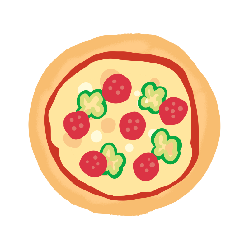 ピザ イラスト イラスト素材6269087- フォトライブラリ