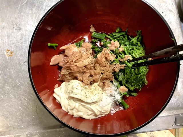 菜の花のおひたしのレシピ 作り方：白ごはん.com