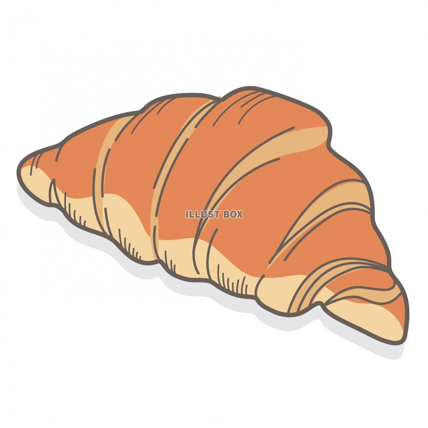 三日月型のクロワッサン - No: 29730401写真素材なら「写真AC」無料 フリー ダウンロードOK