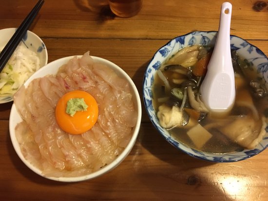 北三陸のレトロな食堂でいただく『平目漬丼』 – 世界の海援隊