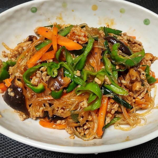 ポーク春雨チャプチェ