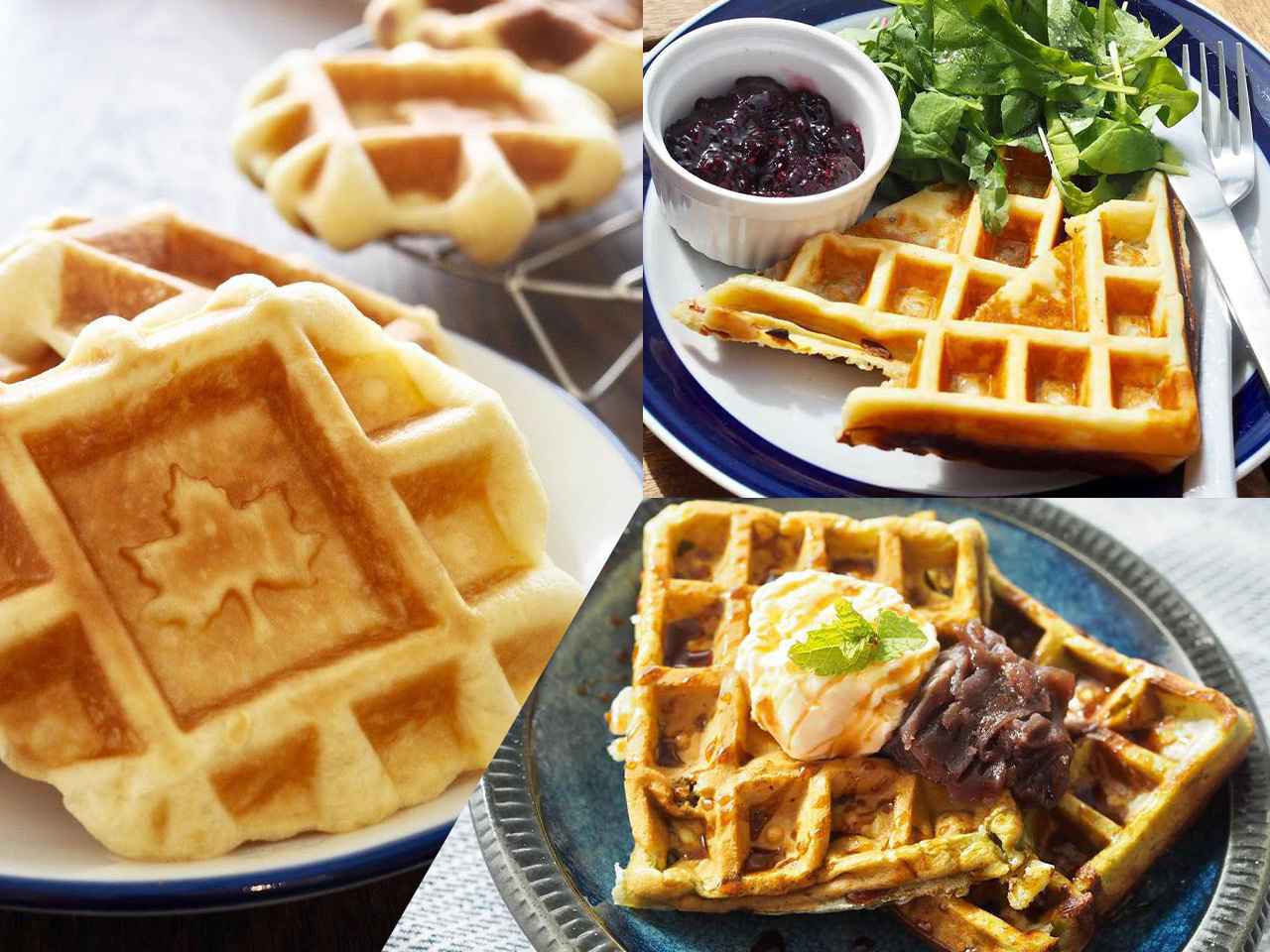 ホットケーキミックスで☆ワッフル