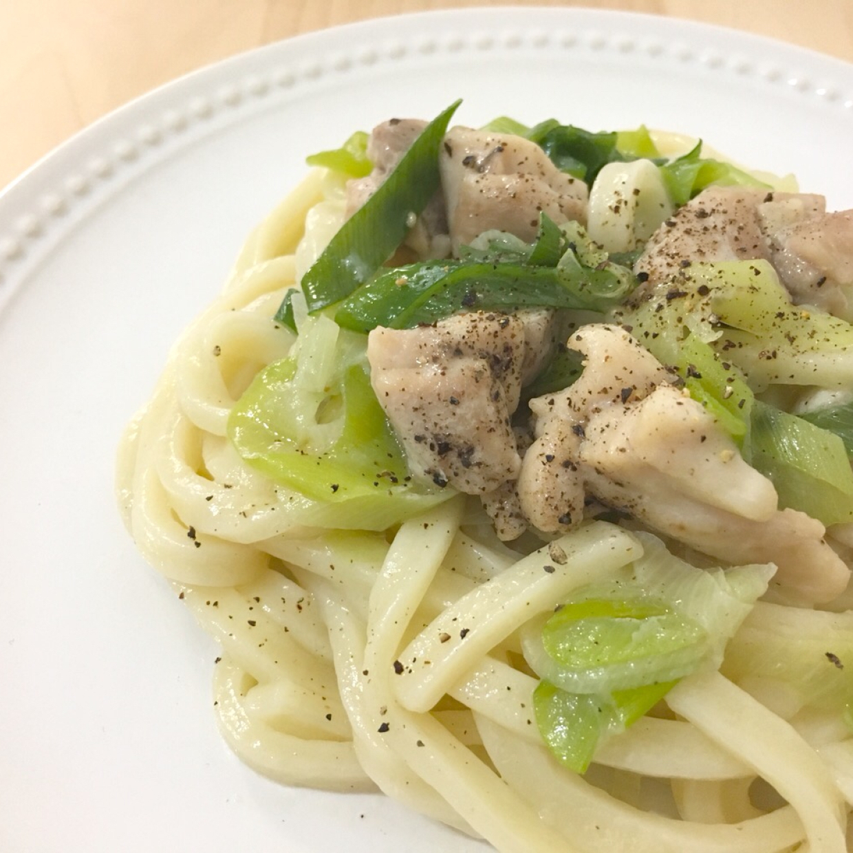 レンジで簡単！プロ直伝ナポリタンうどん