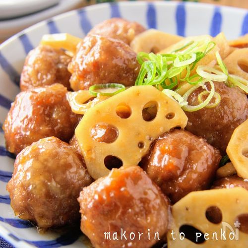 れんこん入り肉団子レシピエスビー食品株式会社