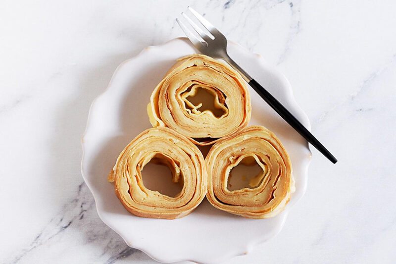 HMで簡単失敗無しのバウムクーヘン