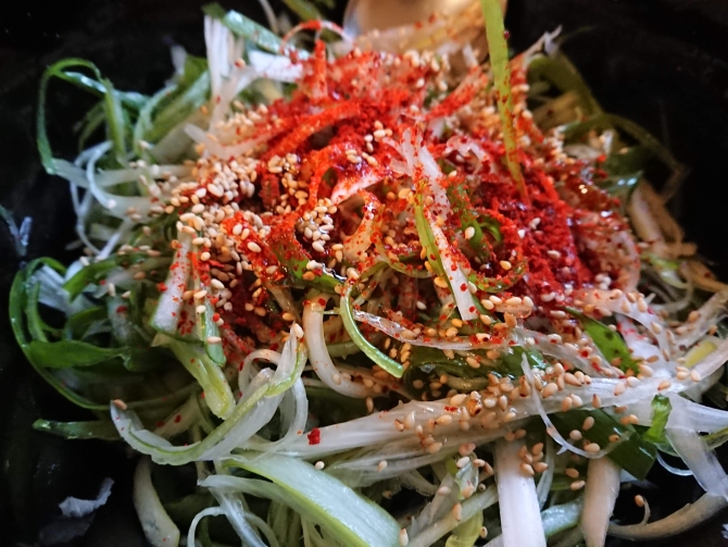 韓国風和え物 小ねぎのパジョリ