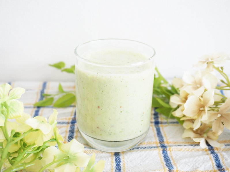 小松菜＆りんごスムージ