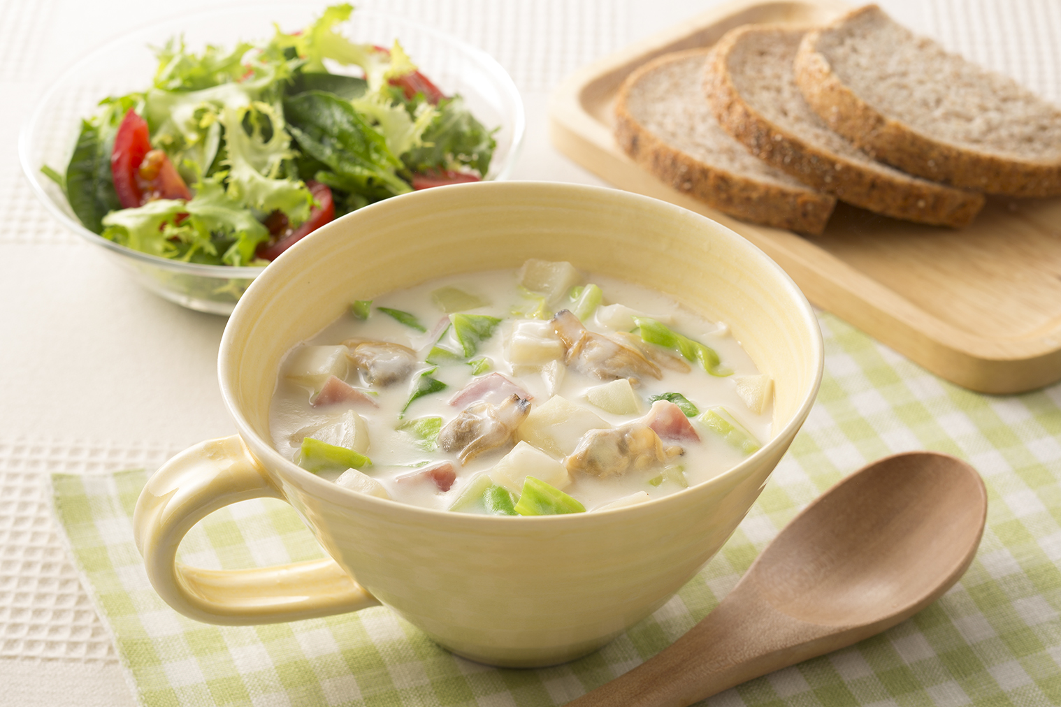 ♡生クリーム不要♡具沢山クラムチャウダー♡