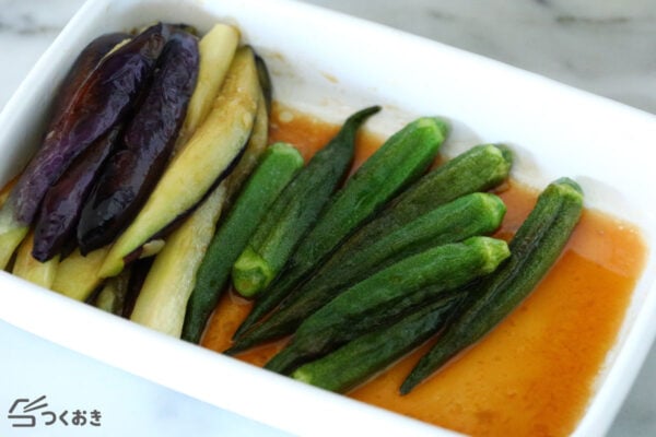 夏野菜の焼きびたし