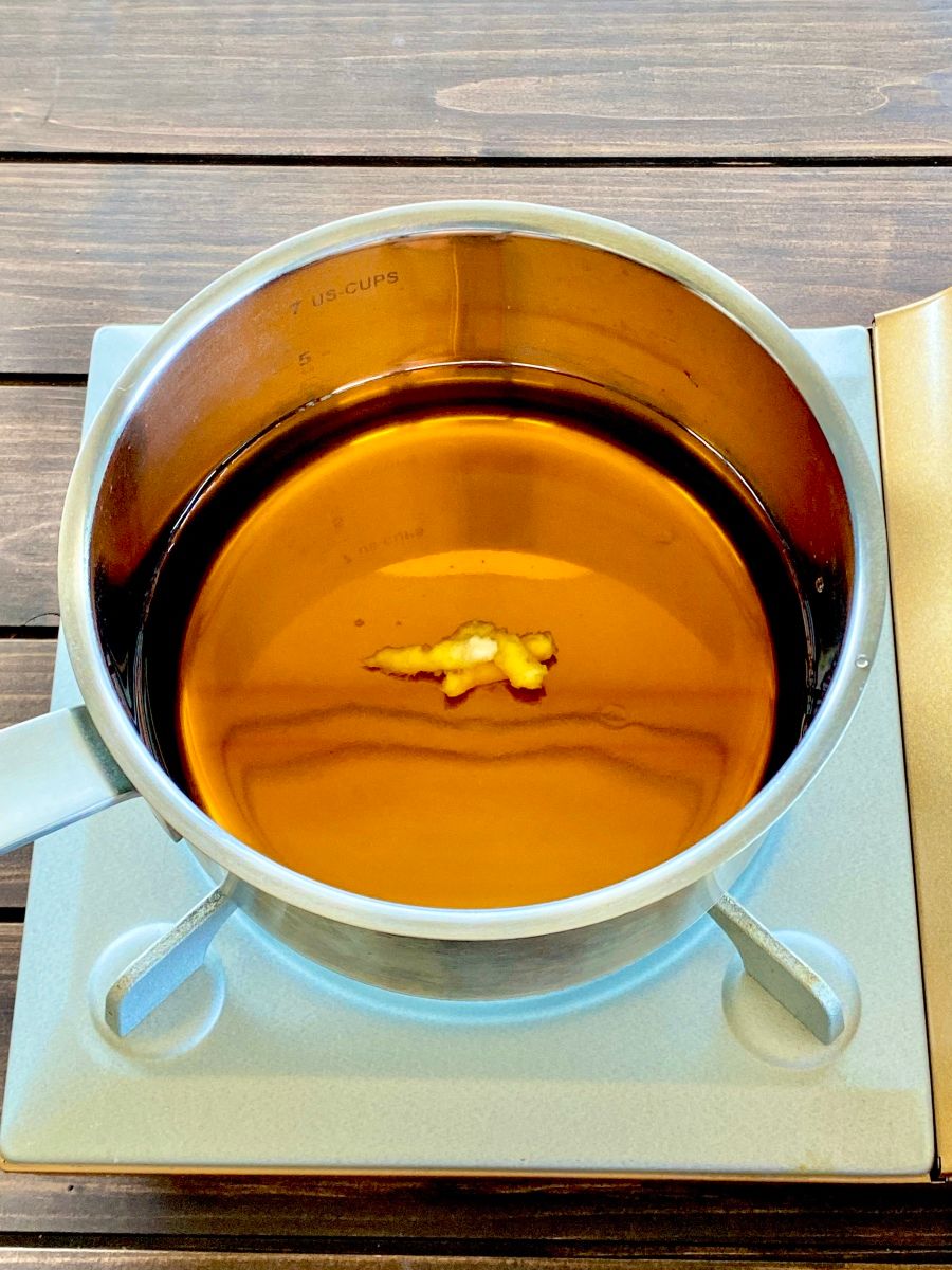 鶏肉と玉ねぎのあんかけうどん