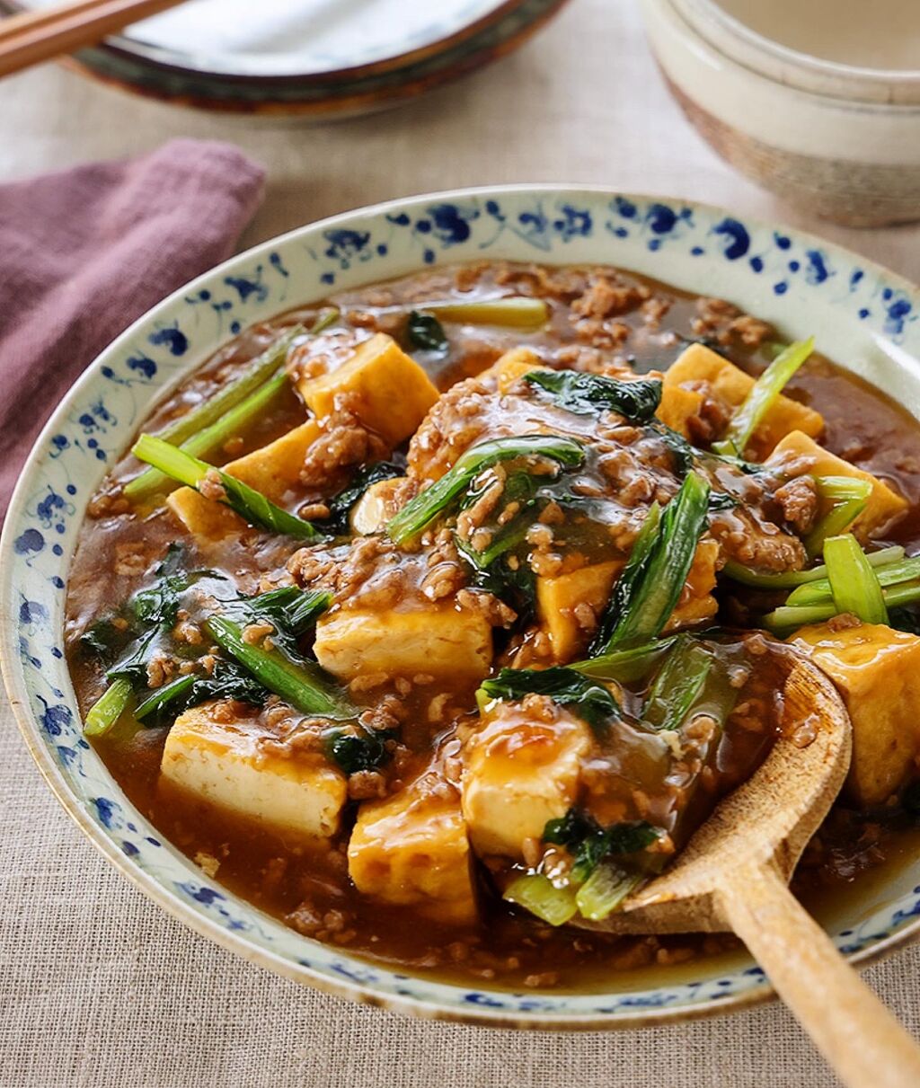 豚ひき肉とニラの厚揚げはさみ焼きレシピおうちごはん