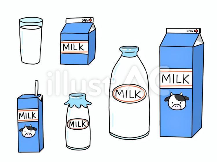 2021と牛 正面の顔 の顔が描かれた牛乳瓶 かわいい丑年イラスト無料 フリー86047素材Good