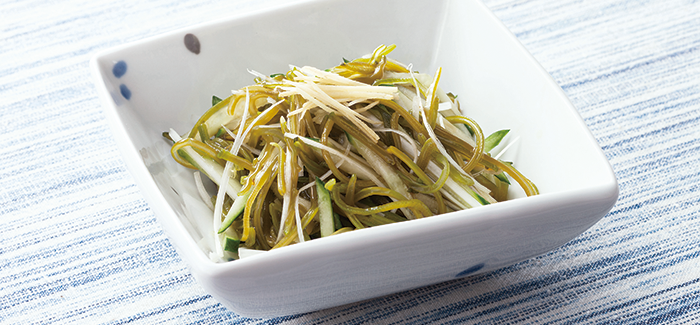 食物繊維1人分3.3g♪ めかぶとオクラのねばねば和えのレシピ動画・作り方デリッシュキッチン