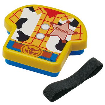 お弁当箱 １段 デザートケース トイ・ストーリー 160ml 子供 キャラクターランチボックス 弁当箱 幼稚園 保育園 食洗機対応 レンジ対応子供用 一段 四角 果物ケース 果物入れ ミニケース レンジOK 食洗機OK フルーツケース: リビングート ANA Mall店ANA Mall