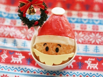 サンタおにぎりの人気レシピ・作り方 - 楽天レシピ