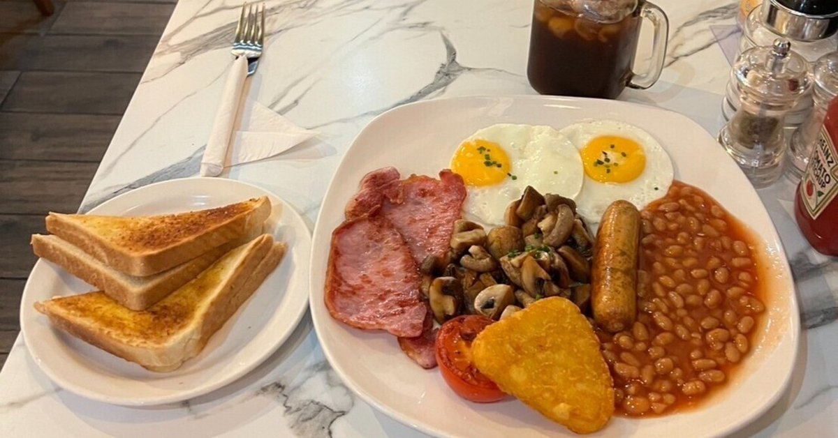 これが本場ロンドンで味わうイギリスの伝統的な朝食「イングリッシュ・ブレックファスト」 - GIGAZINE