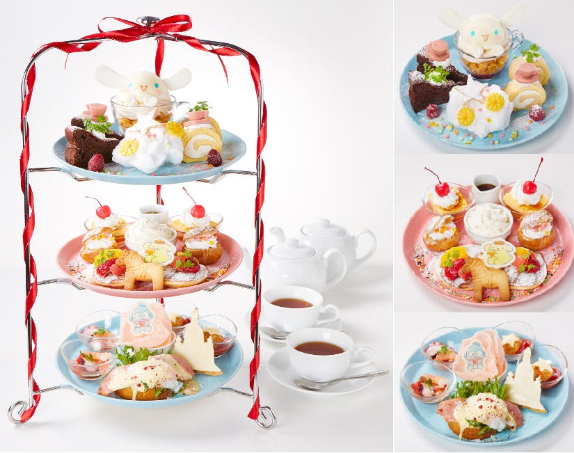 サンリオ ハロウィン風アフタヌーンティー in 上野 10月1日より展開