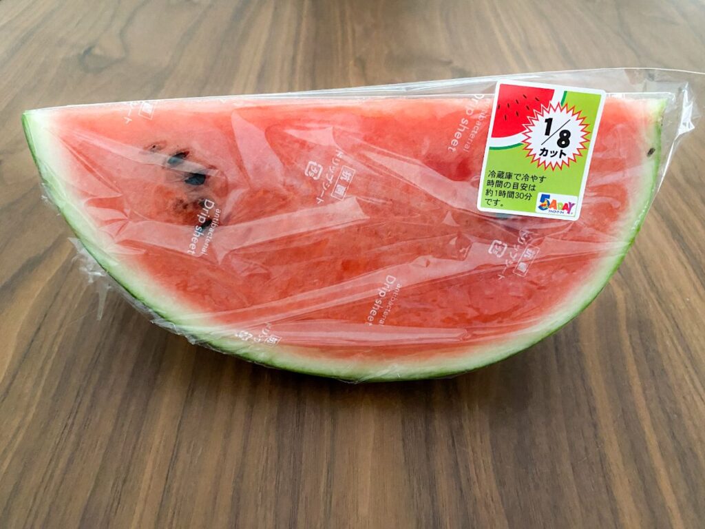 すいか丸ごとフルーツポンチ