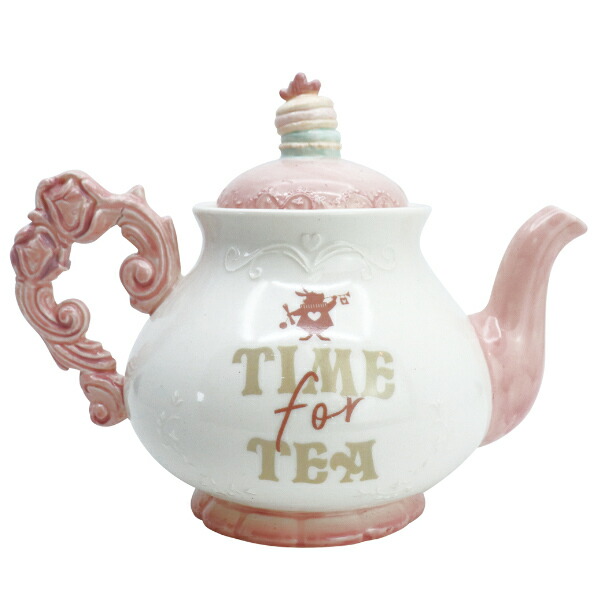 アフタヌーンティー ディズニー アリス耐熱ガラス ティーポット カップ＆ソーサ