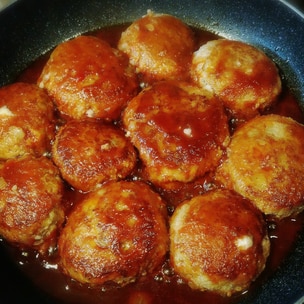 １歳~幼児食レンジでズボラハンバーグ