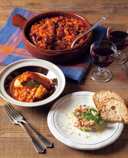 タサン志麻さんに教わる冬のフランス郷土料理「カスレ」。サーモンと帆立のタルタルも