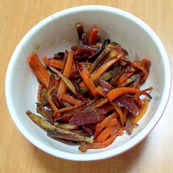 ピーマンとなすのきんぴら＊作り置き・お弁当に