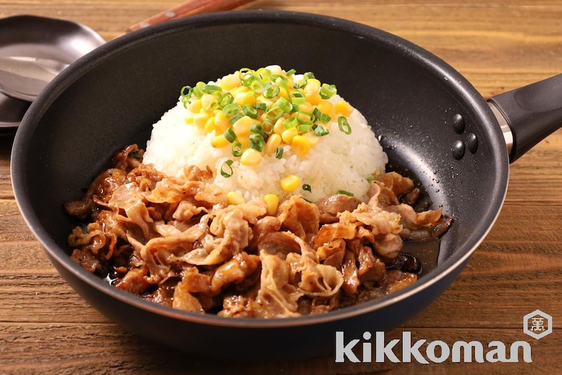 ホットプレートで作る♪ ガーリックペッパーライス