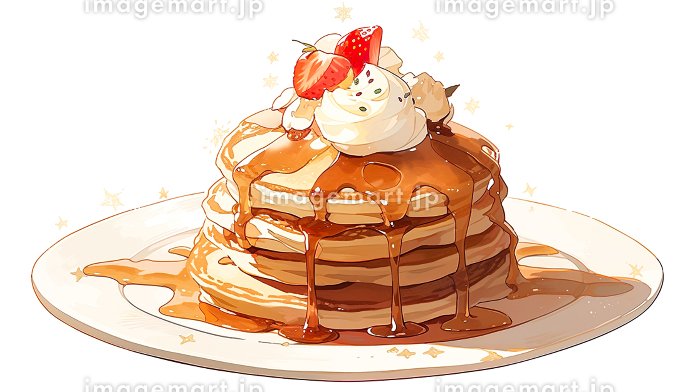 パンケーキのイラスト特集