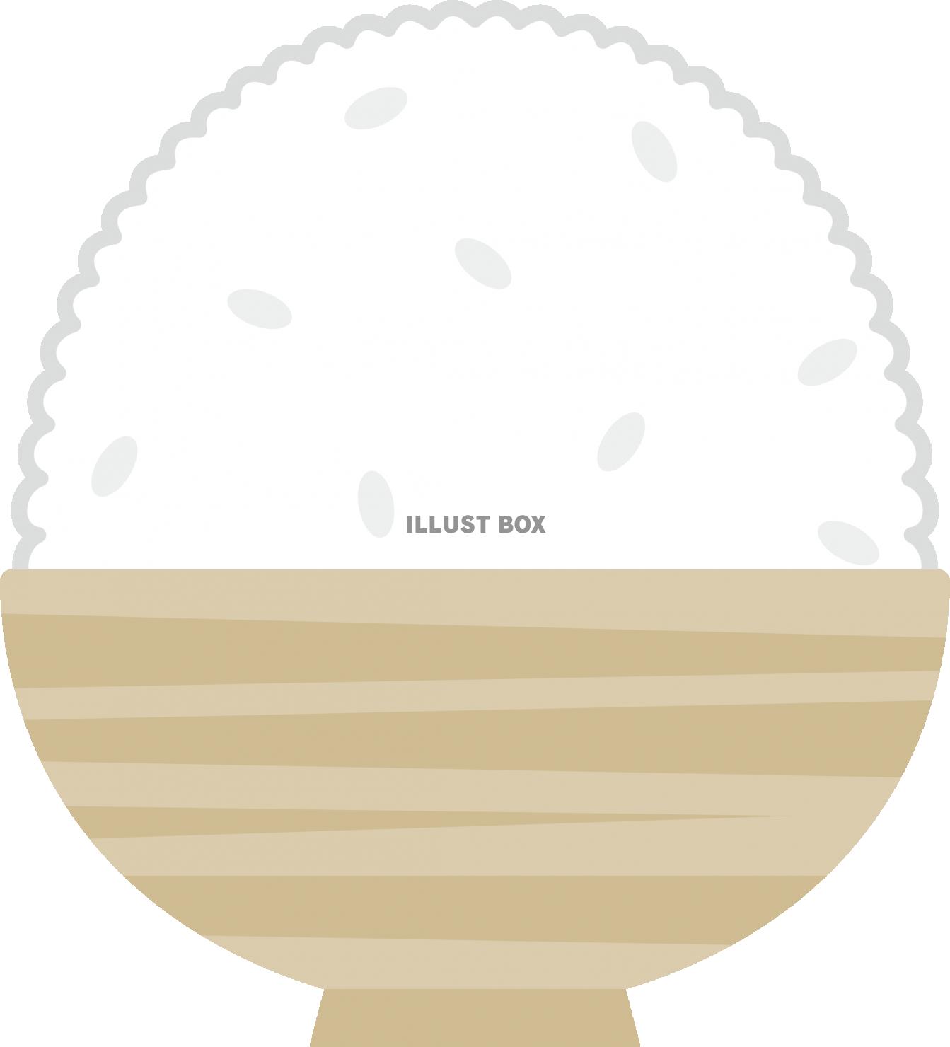 ご飯を山盛りよそっているお母さんのイラストかわいいフリー素材集 いらすとや