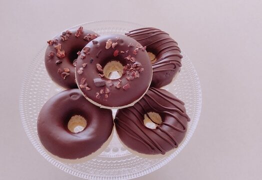 ノンフライヤーで揚げない米粉ドーナツ