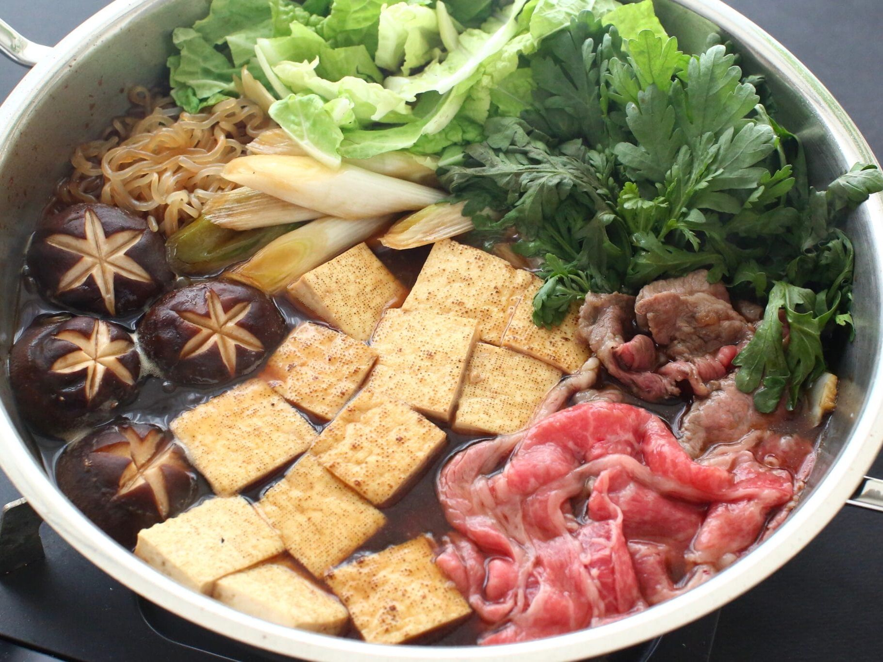 お手軽 関西風すき焼き