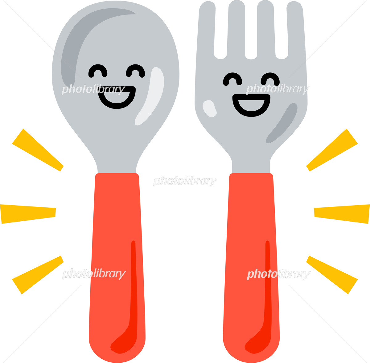 小さなスプーンとフォークチャームかわいいアクセサリー - アクセサリーパーツ・手芸材料専門 poche