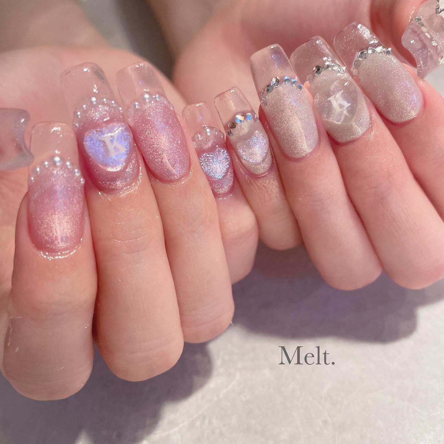 クリアフレンチ』ネイルブック