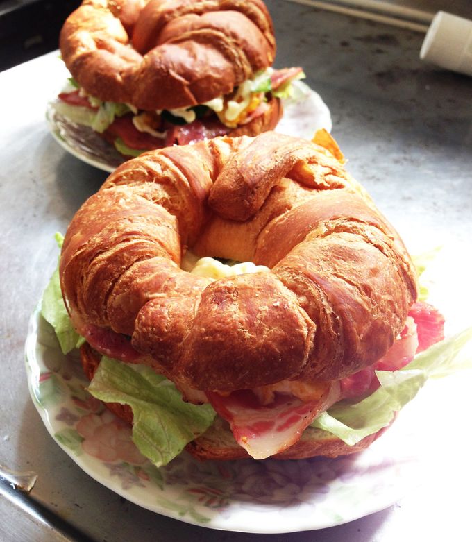 クロワッサンサンド🥐 コストコ⭐️クロワッサン。ツナクロワッサン、卵クロワッサン