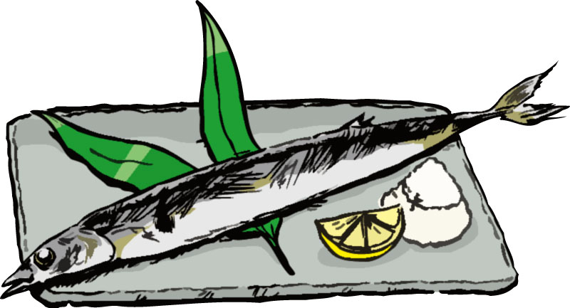 手描きベクターイラスト素材 焼き魚 ししゃも のイラスト158387469 毎月1点無料 フリー のストックフォト イメージマート