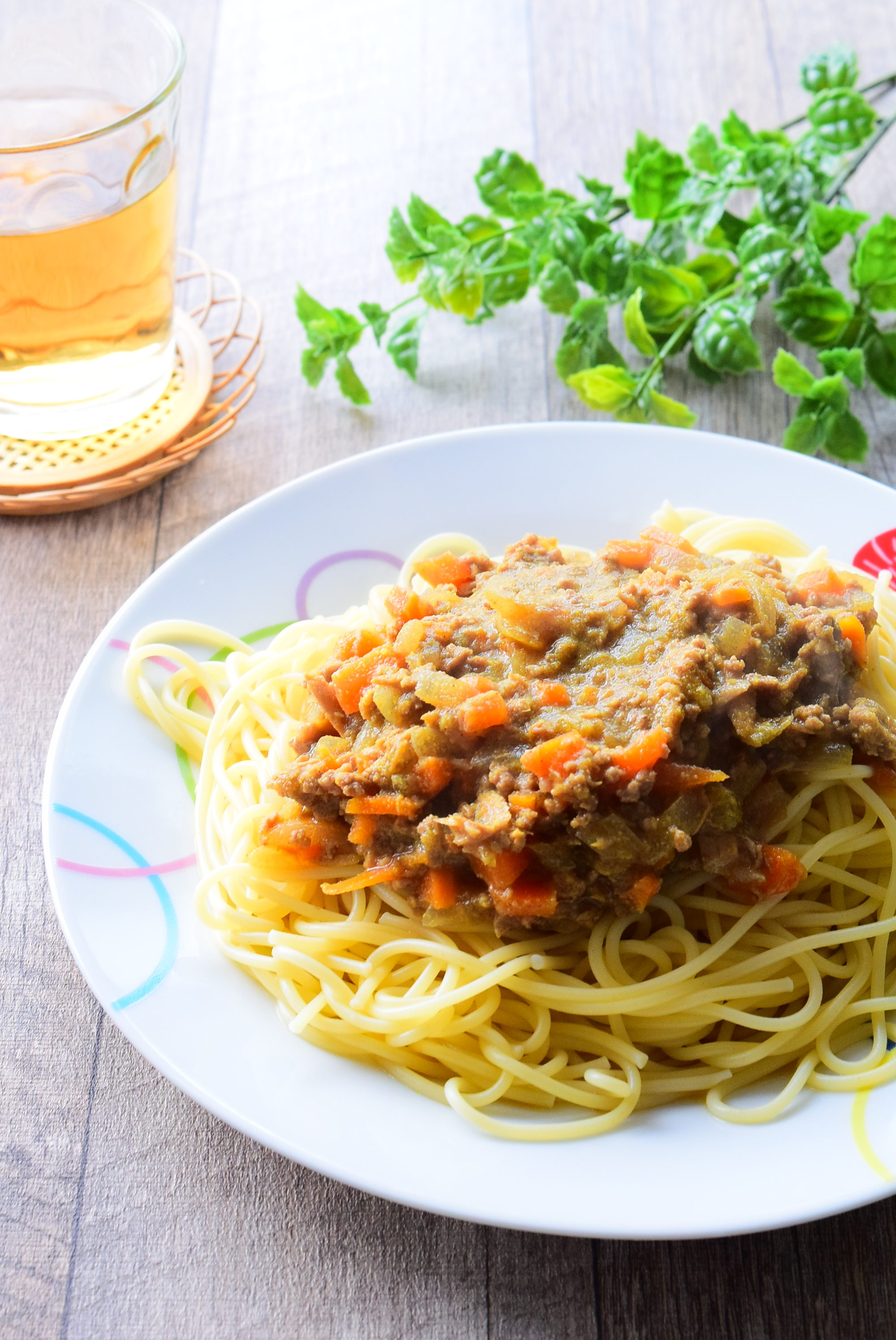 余った食材 まかない風カレーパスタ パスタインディーさんのブログ