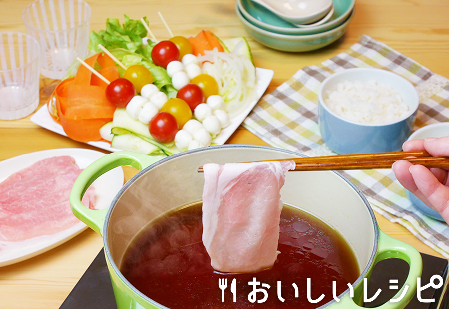 エバラのなべしゃぶ「柑橘醤油つゆ風」再現レシピ。つけだれ不要で便利 - macaroni