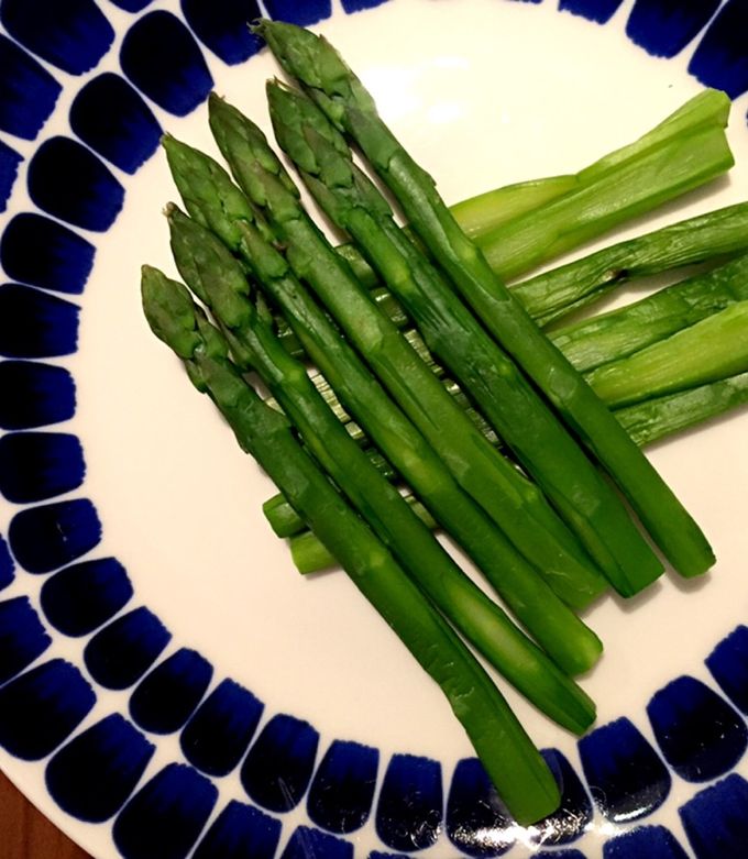 アスパラを冷凍保存する方法♫