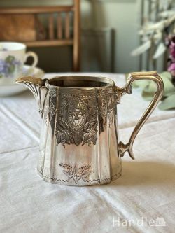 フランスアンティーク調のおしゃれなミルクピッチャー、スタジオエムのパンジェンシー ホワイトn22-079 インテリア雑貨