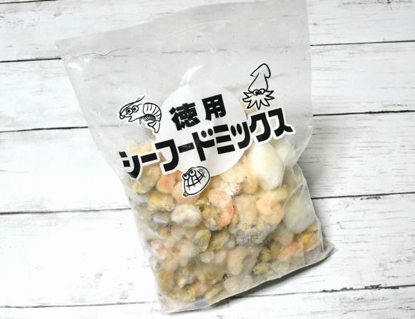 レビュー 冷凍「シーフードミックス」 業務スーパ