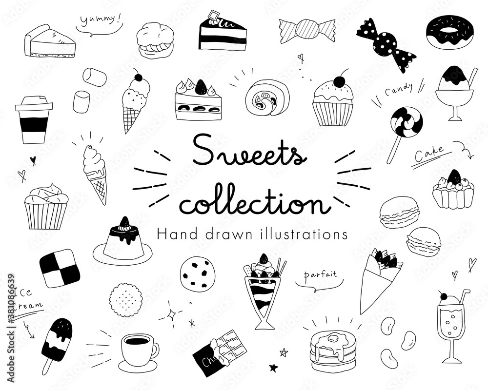 サンリオスイーツイラスト」のアイデア 44 件スイーツ イラスト, サンリオ, イラスト