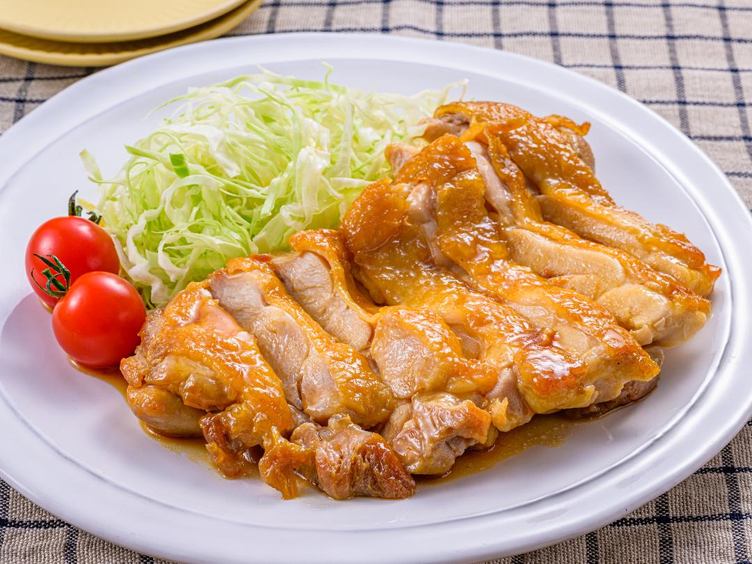 鶏もも肉 はちみつ漬け込み照り焼き