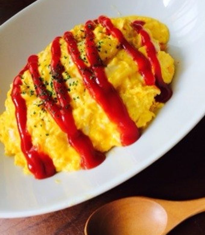 手まりオムライス