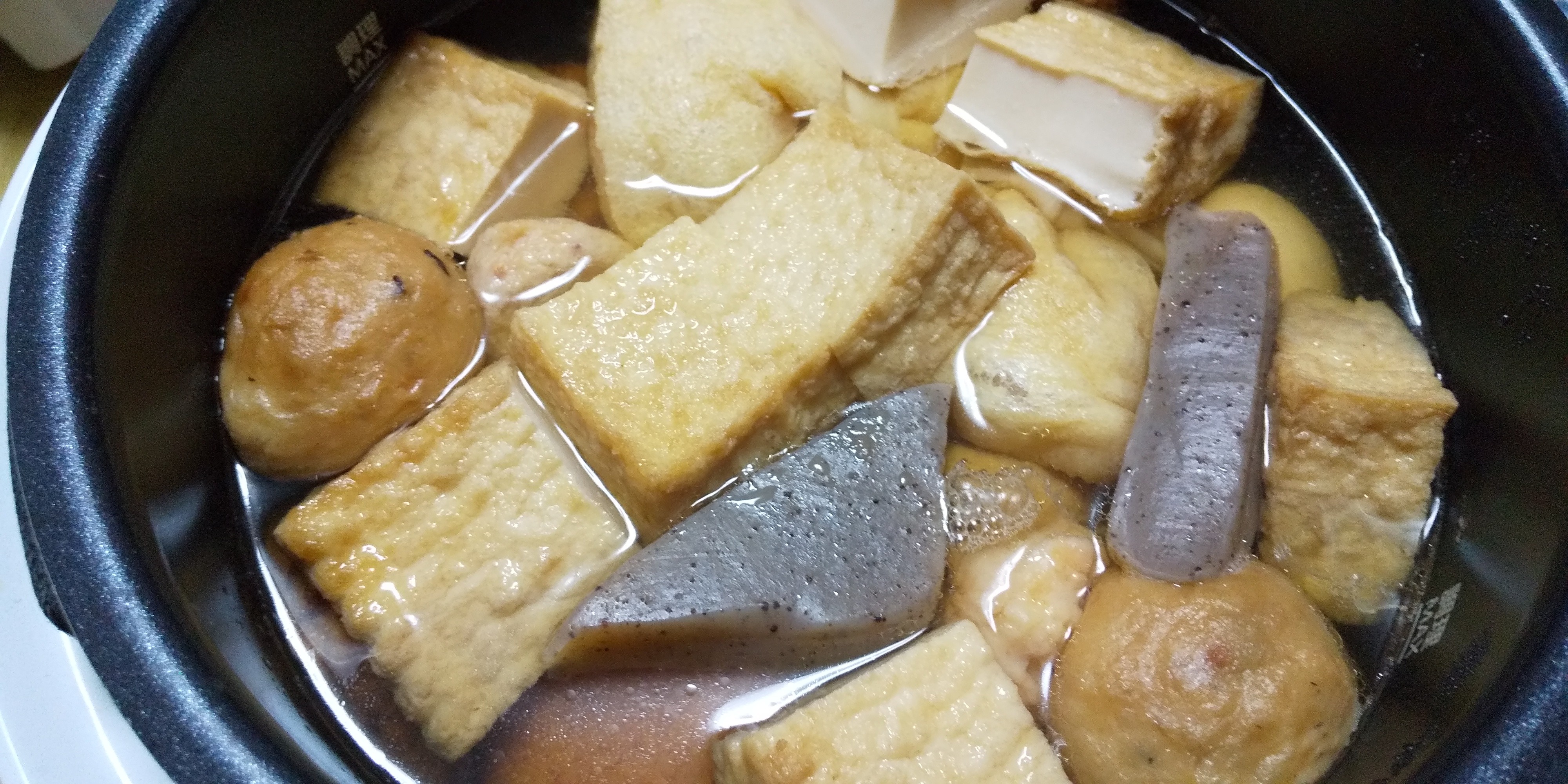 下処理激楽。ホロリ圧力鍋並み白だし大蒜手羽先おでん 糖質7.4g旨ブロ 美味しい低糖質・ダイエットレシピサイト