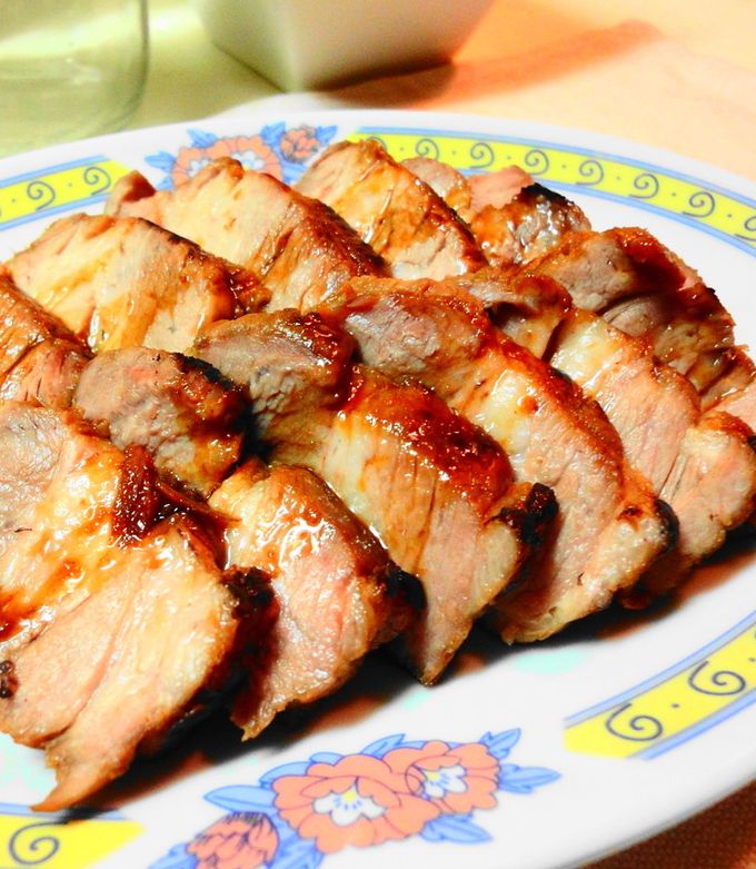 レシピ ものすごく普通の肩ロースの焼豚チャーシュー簡単麺と釣人