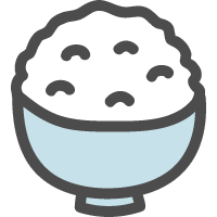 可愛い米のイラスト - 稲やご飯・俵や升のフリー素材 - チコデザ