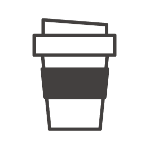 テイクアウト用コーヒーカップ スリーブ付き- CLIP STUDIO ASSETS