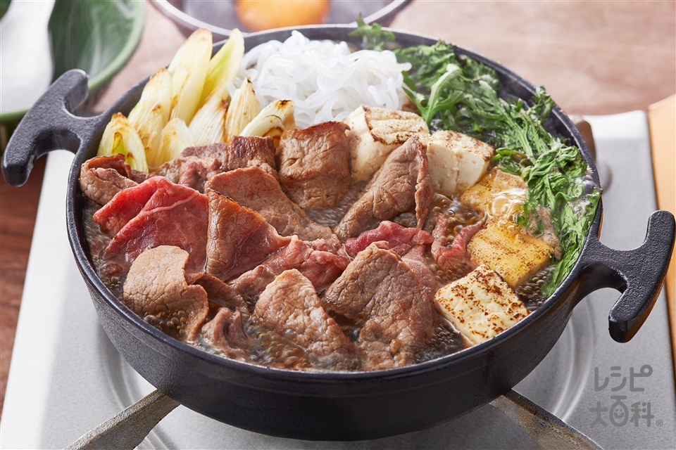 割り下から手作りの本格派！ 牛肉のおいしさが際立つ “すき焼き” - 有限会社矢野畜産