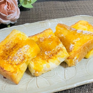 アーモンドミルクのフレンチトースト