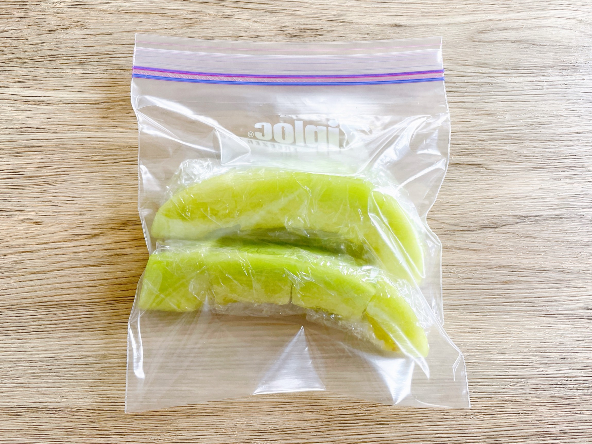 メロンの冷凍保存✧˖°